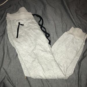 grey joggers